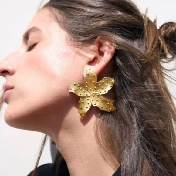 Star earrings M154 - Picture 1 of 4